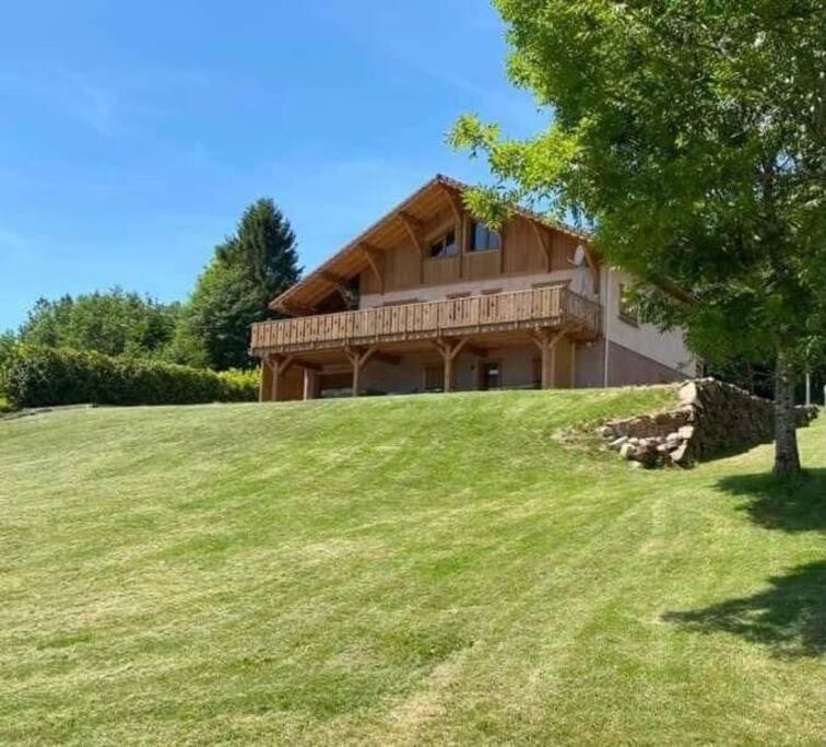 Chalet Spa Le Diamant Nathalie Mn La Rouge La Bresse Exterior foto